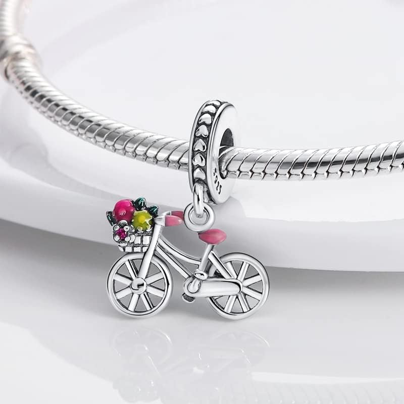 CYCUFF Store 925 Sterling Silver Charms Suitable for Charm Necklaces, Bracelet Pendants Beads Jewellery Gift for Women Family Friends - Image 2